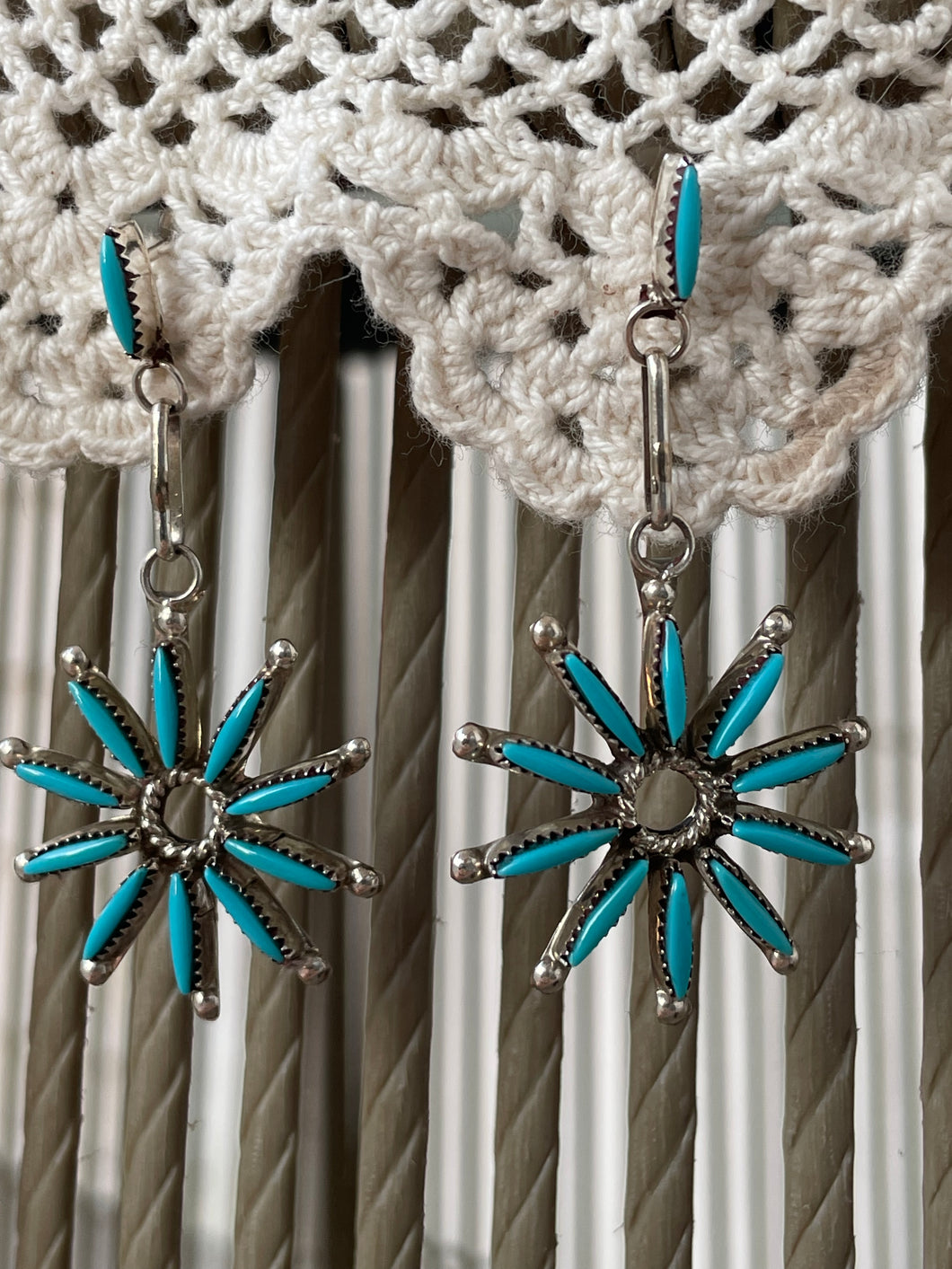 Spiky Dangle Earrings