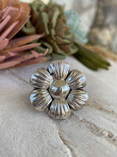 Sterling Silver Flower