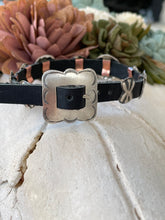 Load image into Gallery viewer, Leather Concho Bracelet